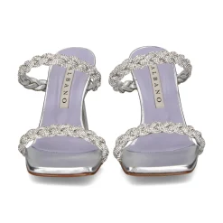 ALBANO Sandalias con tacón de Mujer 3394/3 SILVER