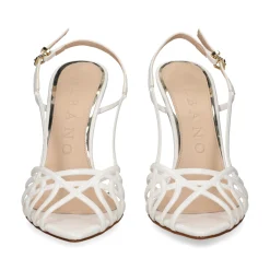 ALBANO Sandalias con tacón de Mujer 5353 / 13 BIANCA