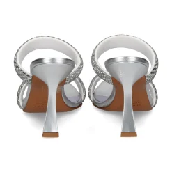 ALBANO Sandalias con tacón de Mujer 3202/2 SILVER