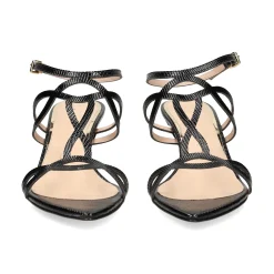 ALBANO Sandalias con tacón de Mujer 5337 / 2 NEGRO