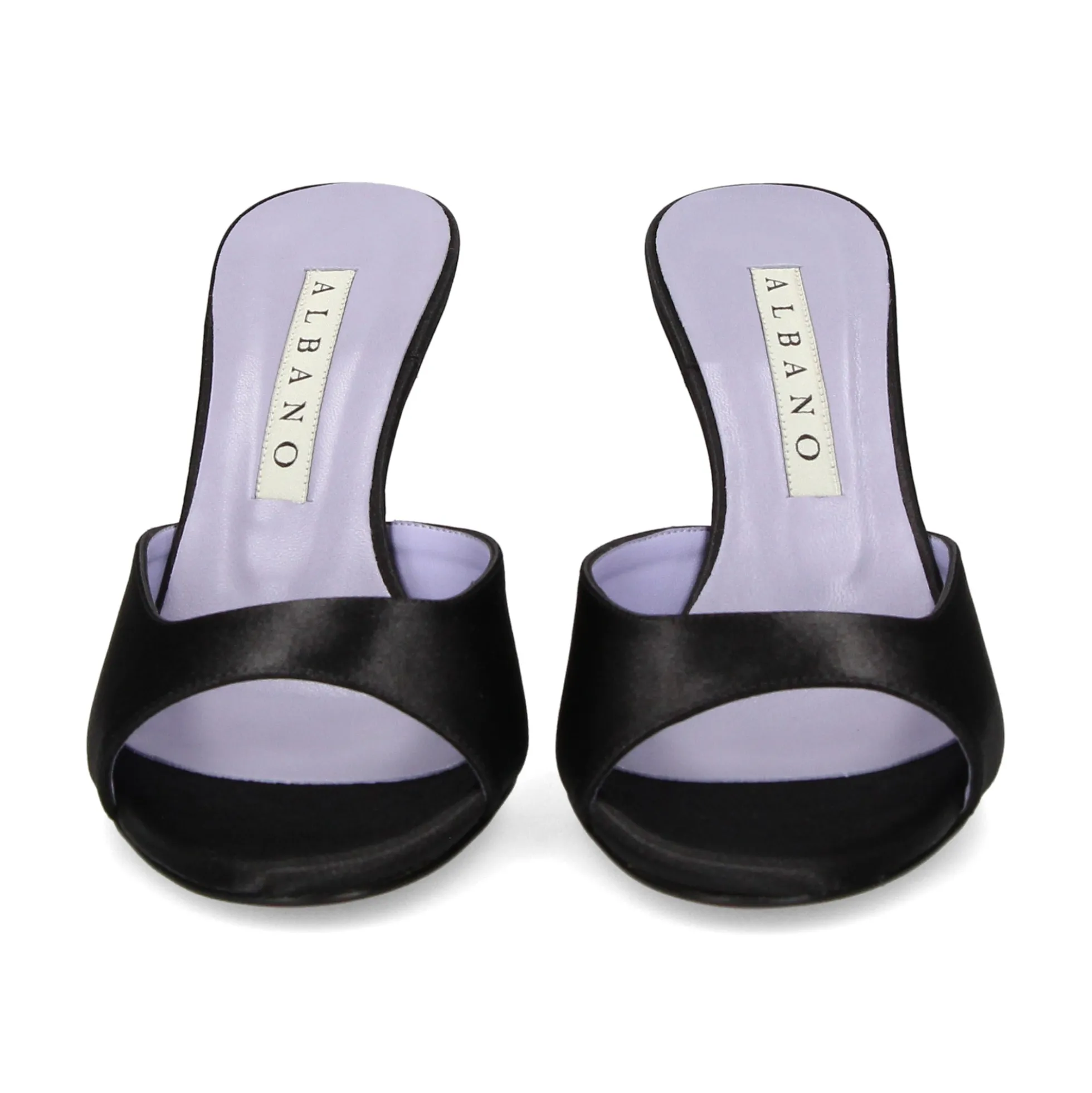 ALBANO Sandalias con tacón de Mujer 3287/4 NEGRO