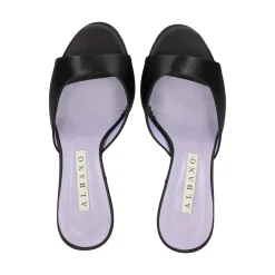 ALBANO Sandalias con tacón de Mujer 3287/4 NEGRO