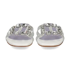 ALBANO Sandalias planas de Mujer 5228 / 2 BLANCO
