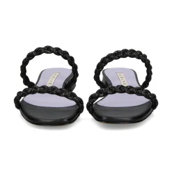 ALBANO Sandalias planas de Mujer 3253/6 NEGRO