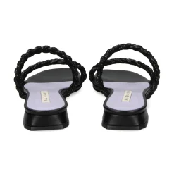ALBANO Sandalias planas de Mujer 3253/6 NEGRO