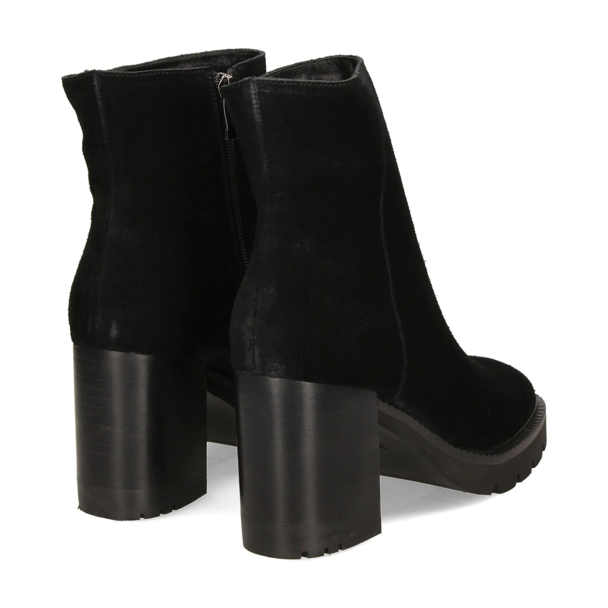 ALMA BLUE Botines con tacón de Mujer BL2050 NEGRO