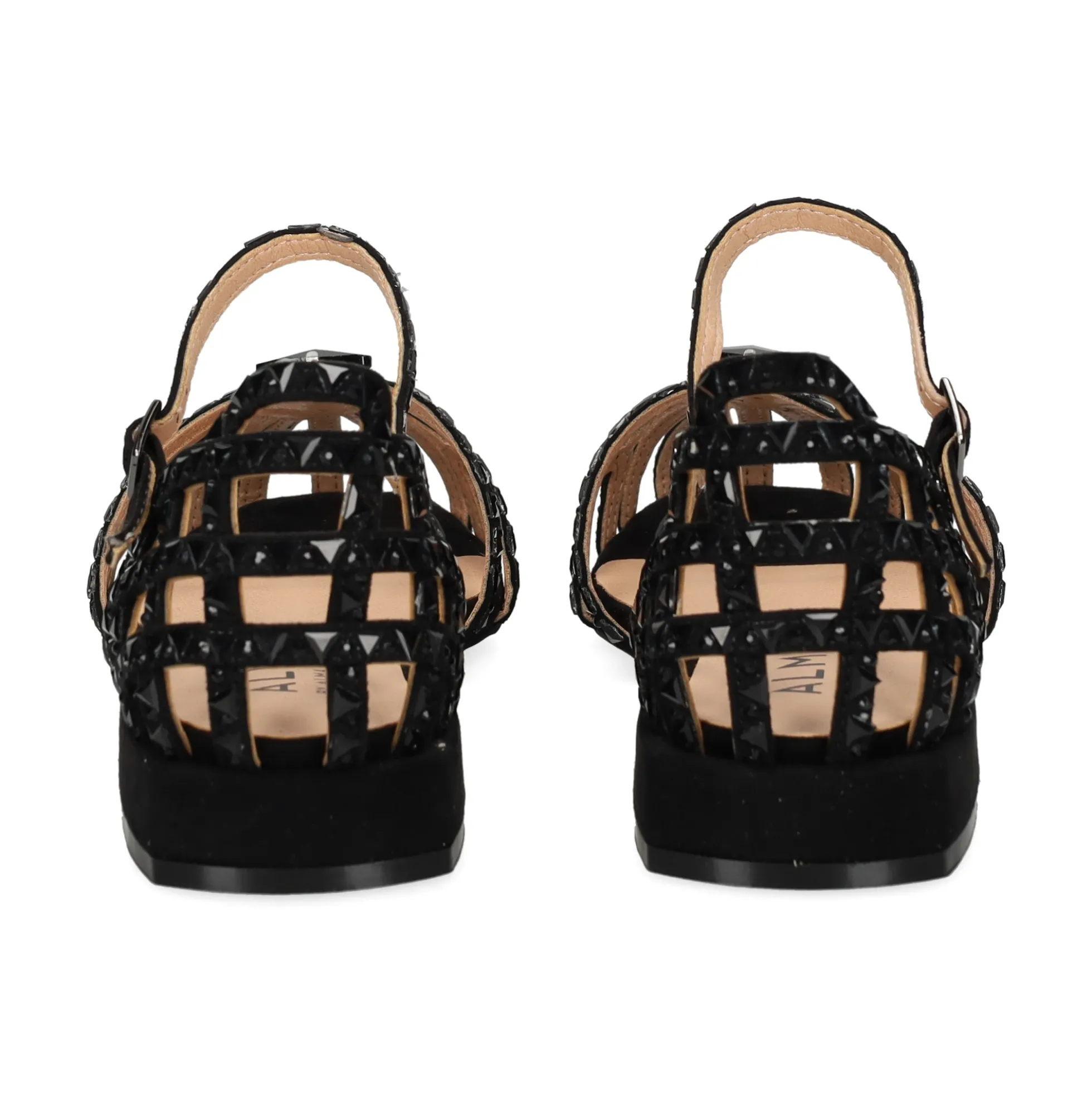 ALMA BLUE Zapatos planos de Mujer V24AB2006 NEGRO