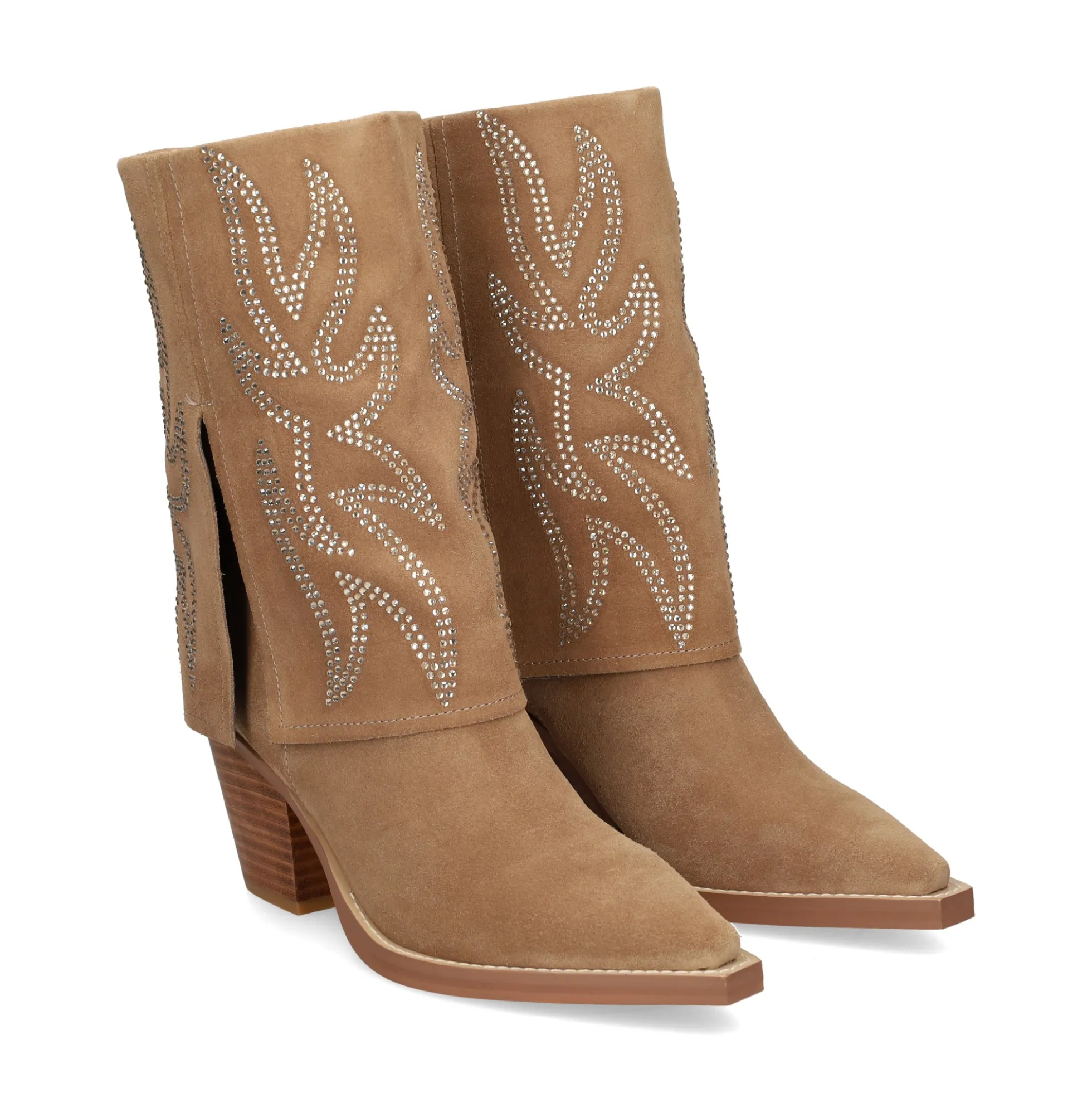 ALMA EN PENA Botas con tacón de Mujer 462 CROSTA VISON