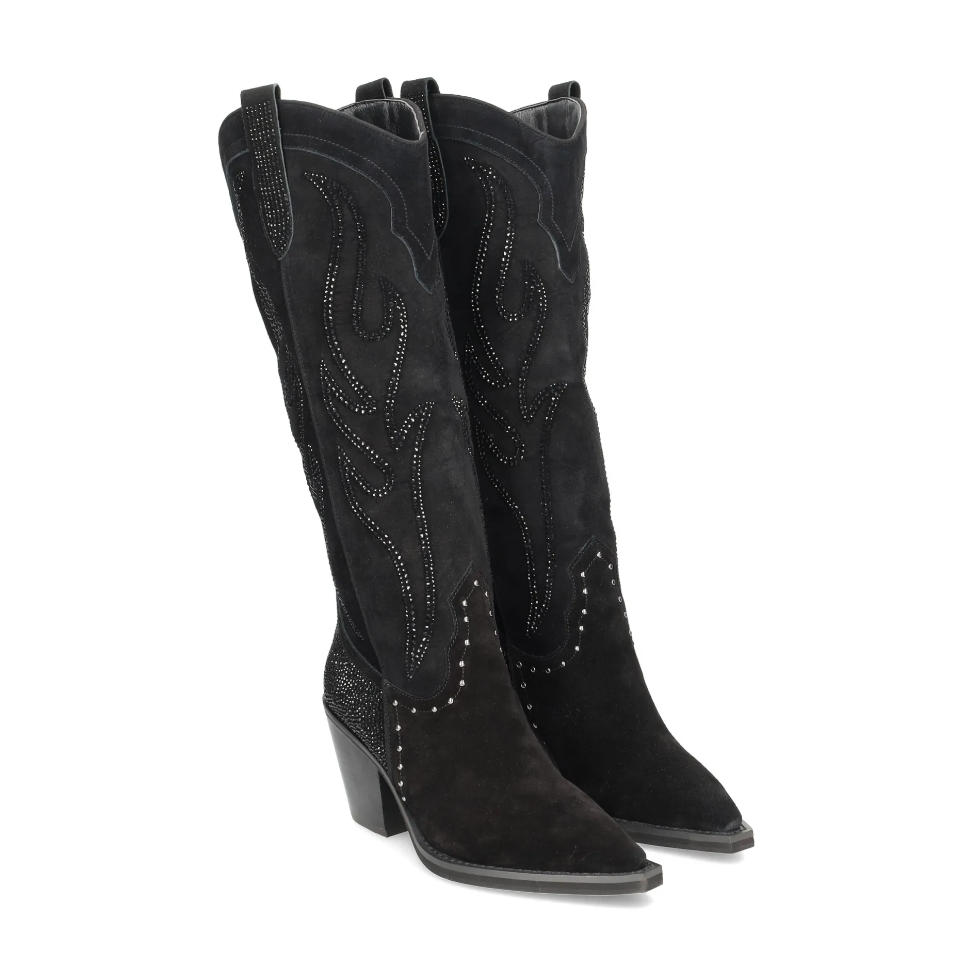 ALMA EN PENA Botas con tacón de Mujer 451 NEGRO