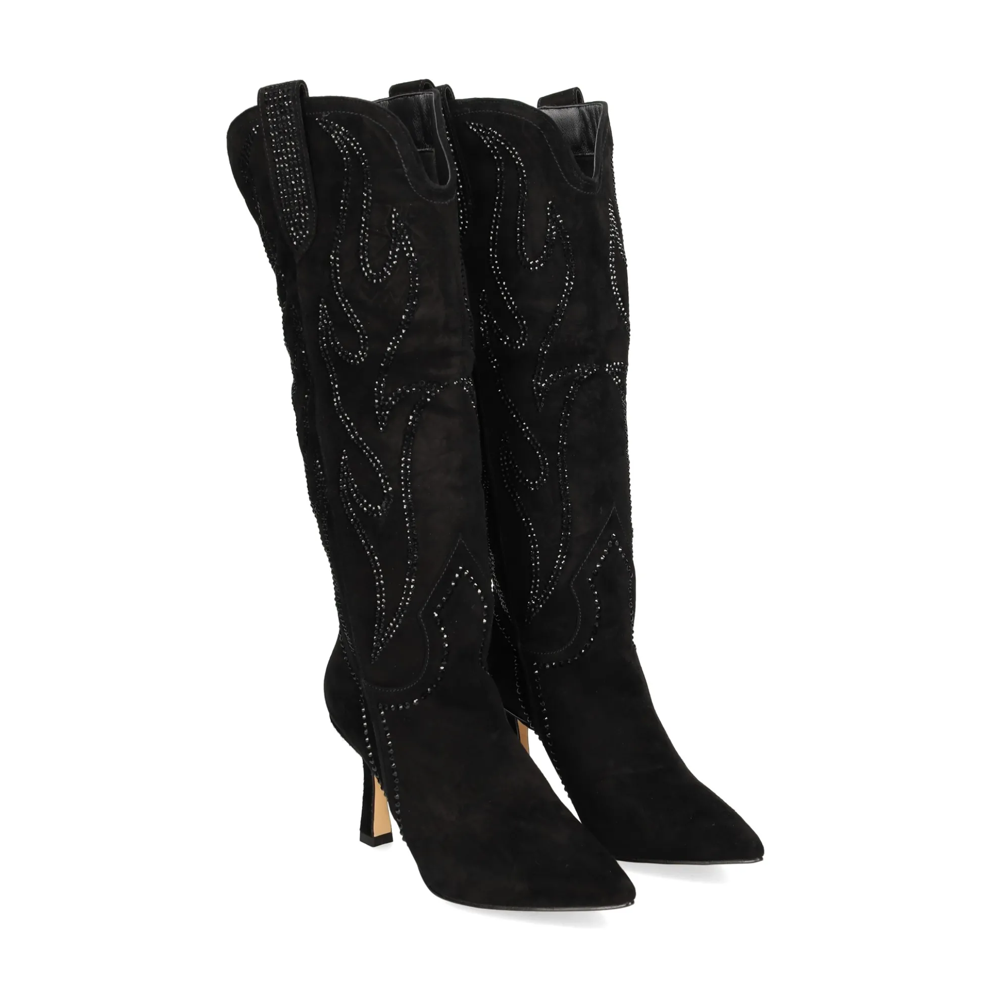 ALMA EN PENA Botas con tacón de Mujer 237 NEGRO