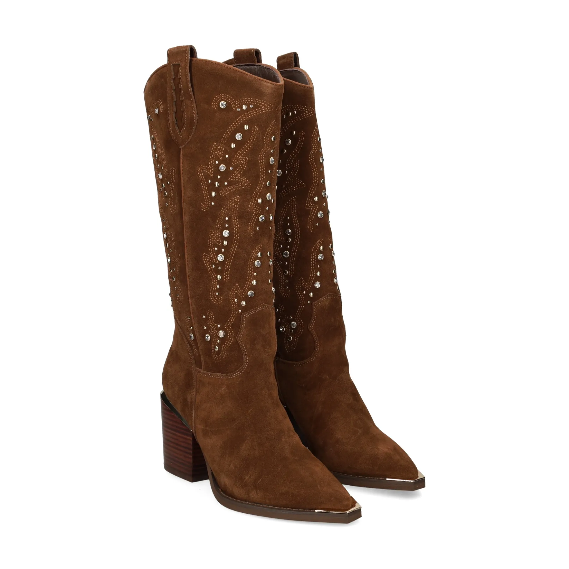 ALMA EN PENA Botas con tacón de Mujer 826 CAMEL