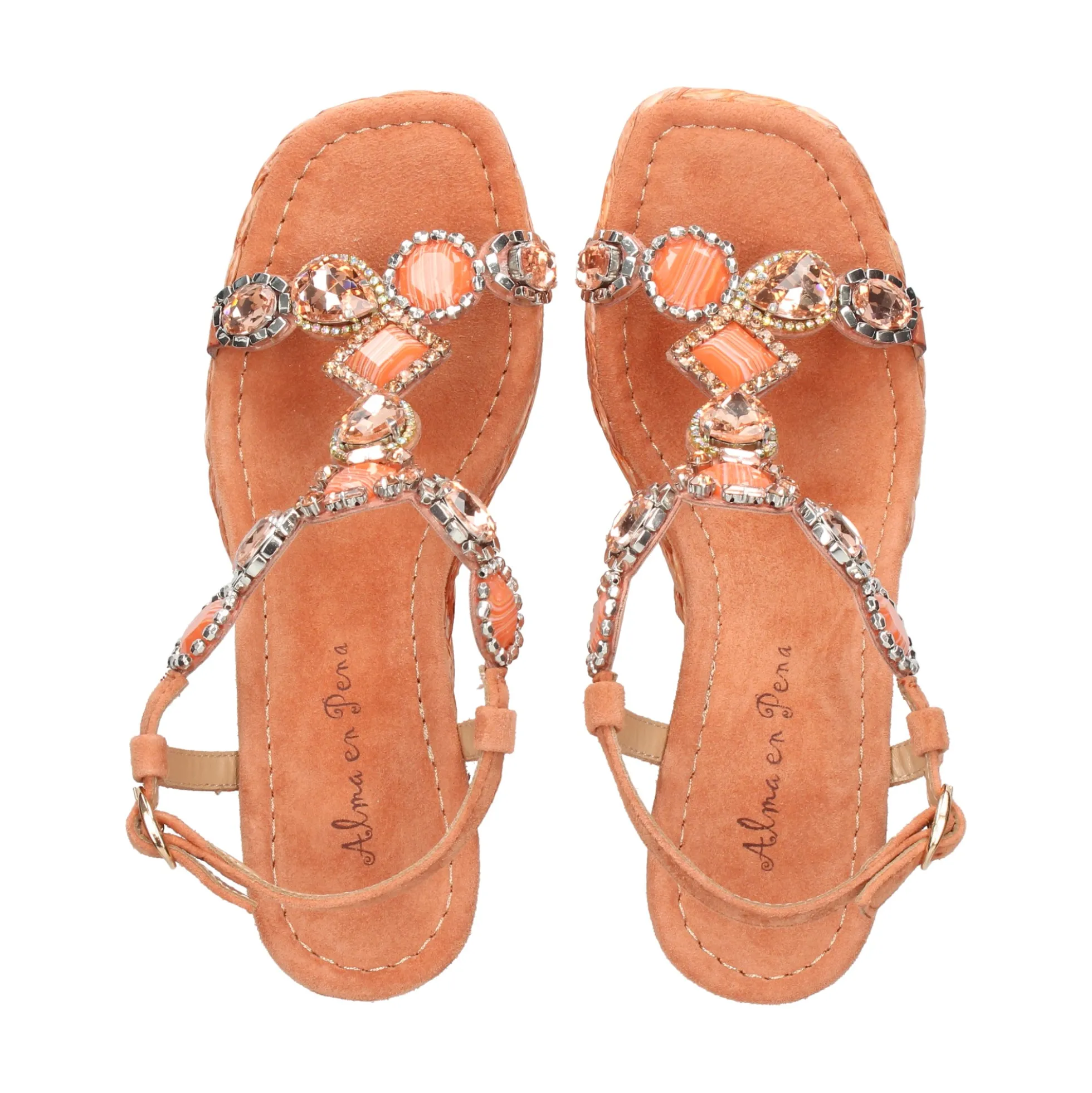 ALMA EN PENA Sandalias cuña de Mujer 510 TEJUS