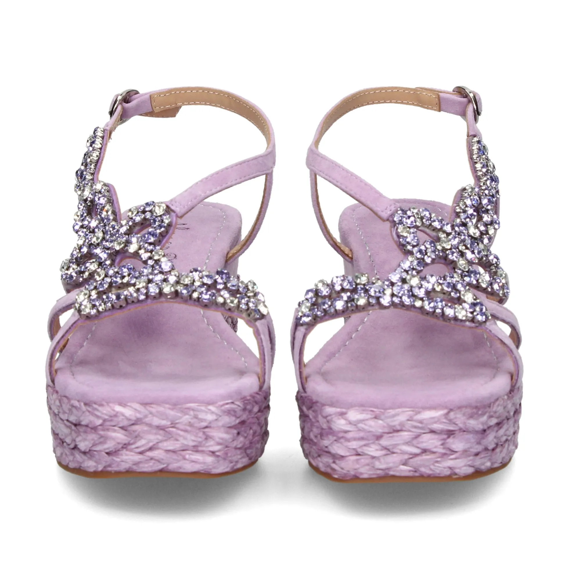 ALMA EN PENA Sandalias cuña de Mujer 574 LILA