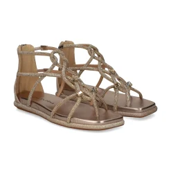 ALMA EN PENA Sandalias planas de Mujer V2551604 BRONCE
