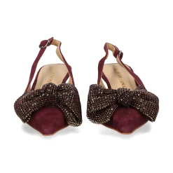 ALMA EN PENA Zapatos de tacón bajo 525 WINE