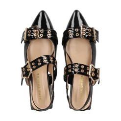 ALMA EN PENA Zapatos planos de Mujer 138 NERGO-BLANCO