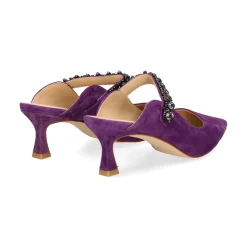 ALMA EN PENA Zuecos de Mujer 360 VIOLETA