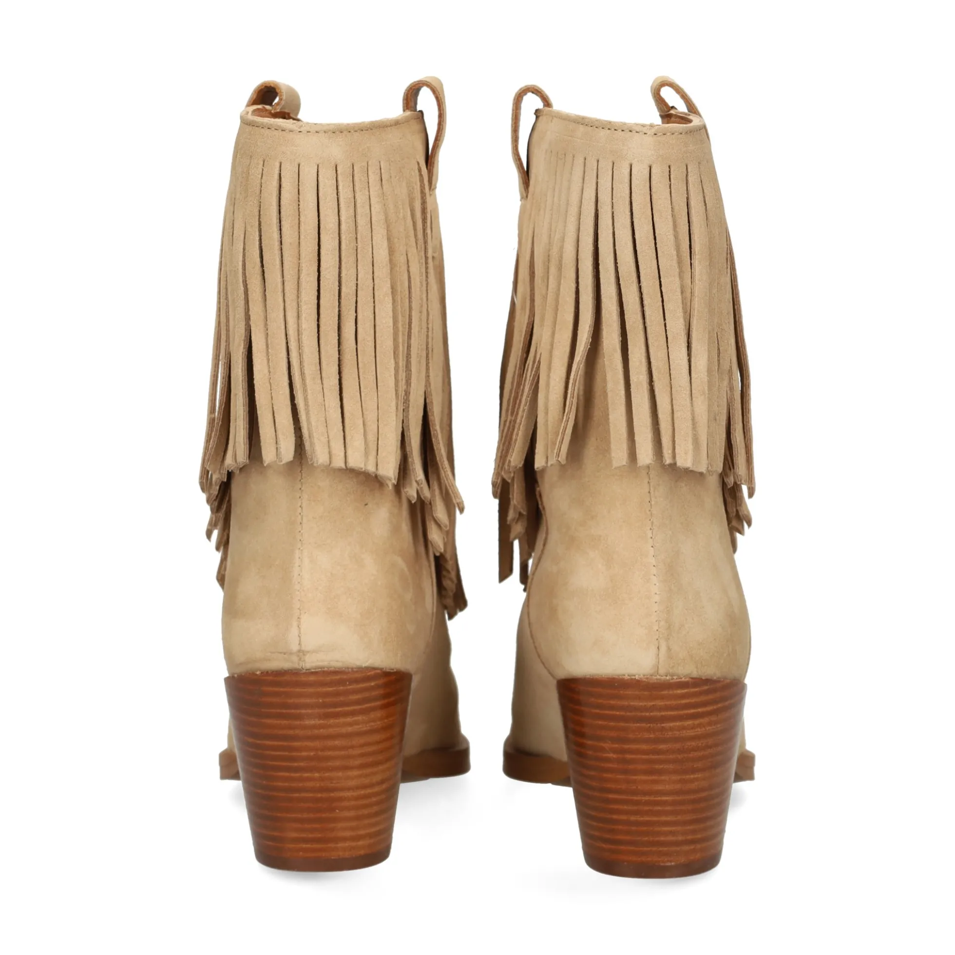 ALPE Botines con tacón de Mujer 502611 08 ARENA