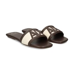 ARMANI EXCHANGE Sandalias planas de Mujer XW002568 MZ766 SHADE+ECR