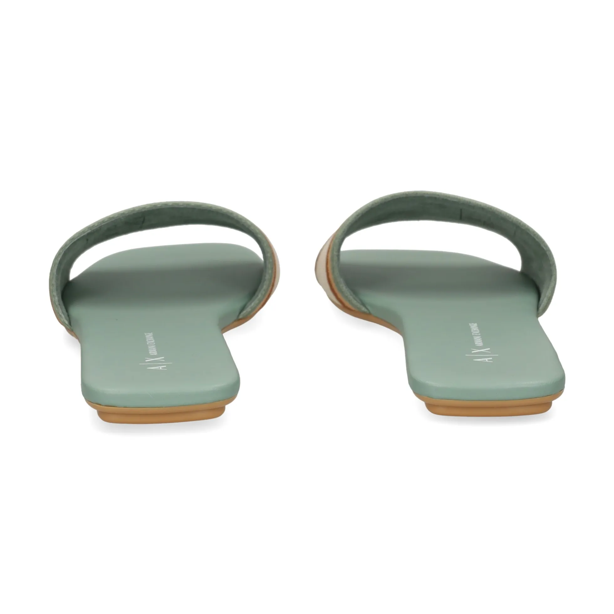 ARMANI EXCHANGE Sandalias planas de Mujer XDP056 00134 GREEN