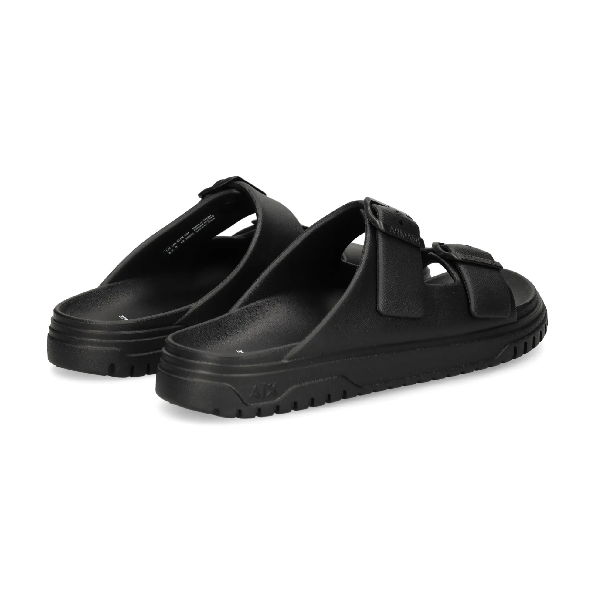 ARMANI EXCHANGE Sandalias de Hombre XUP015 00002 BLACK