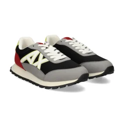 ARMANI EXCHANGE Zapatillas de Hombre XUX263 U701 WHITE+BLAC