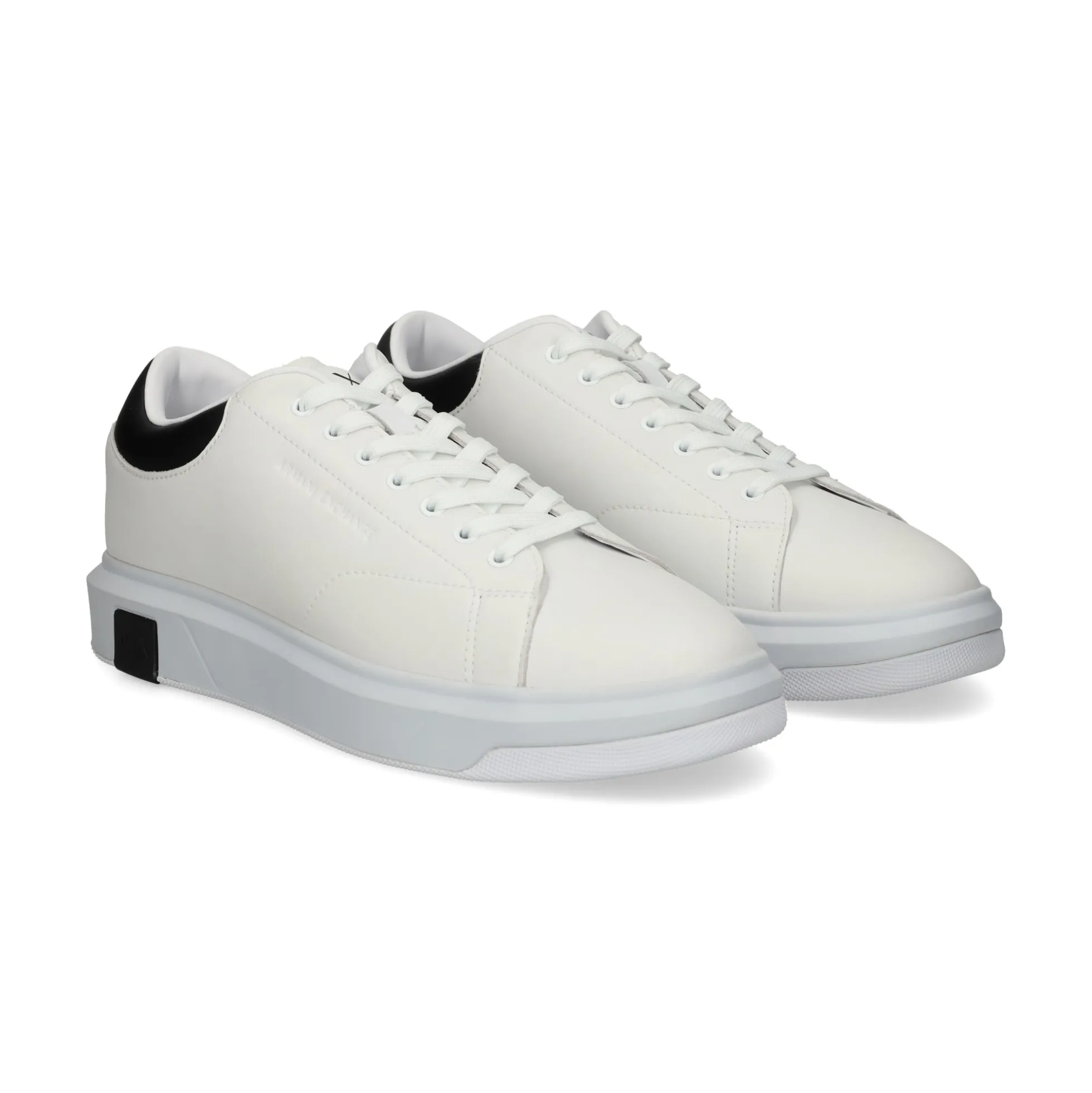 ARMANI EXCHANGE Zapatillas de Hombre XUX123 K488 WHITE+BLAC