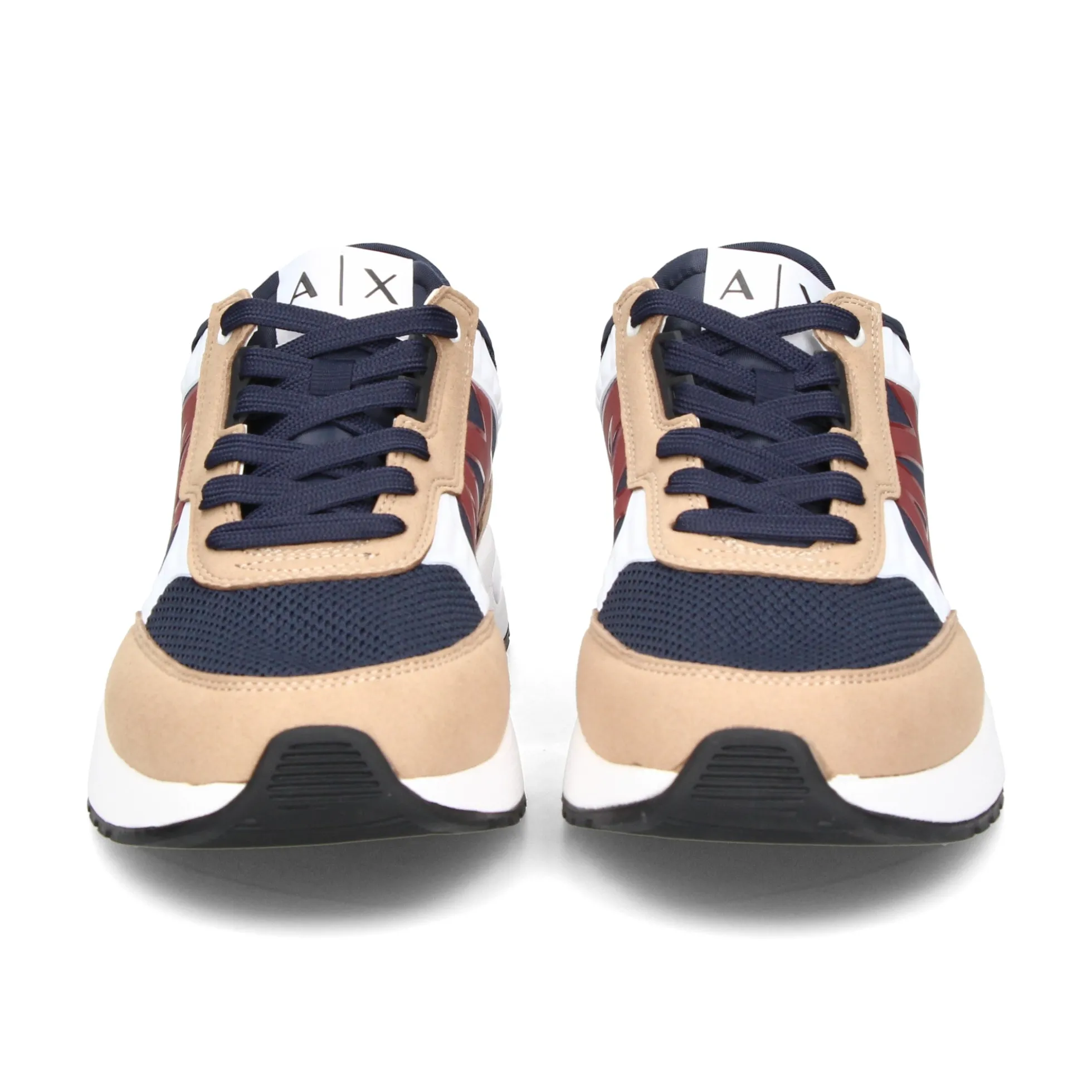 ARMANI EXCHANGE Zapatillas de Hombre XUX090 S561 TAN+NAVY+R