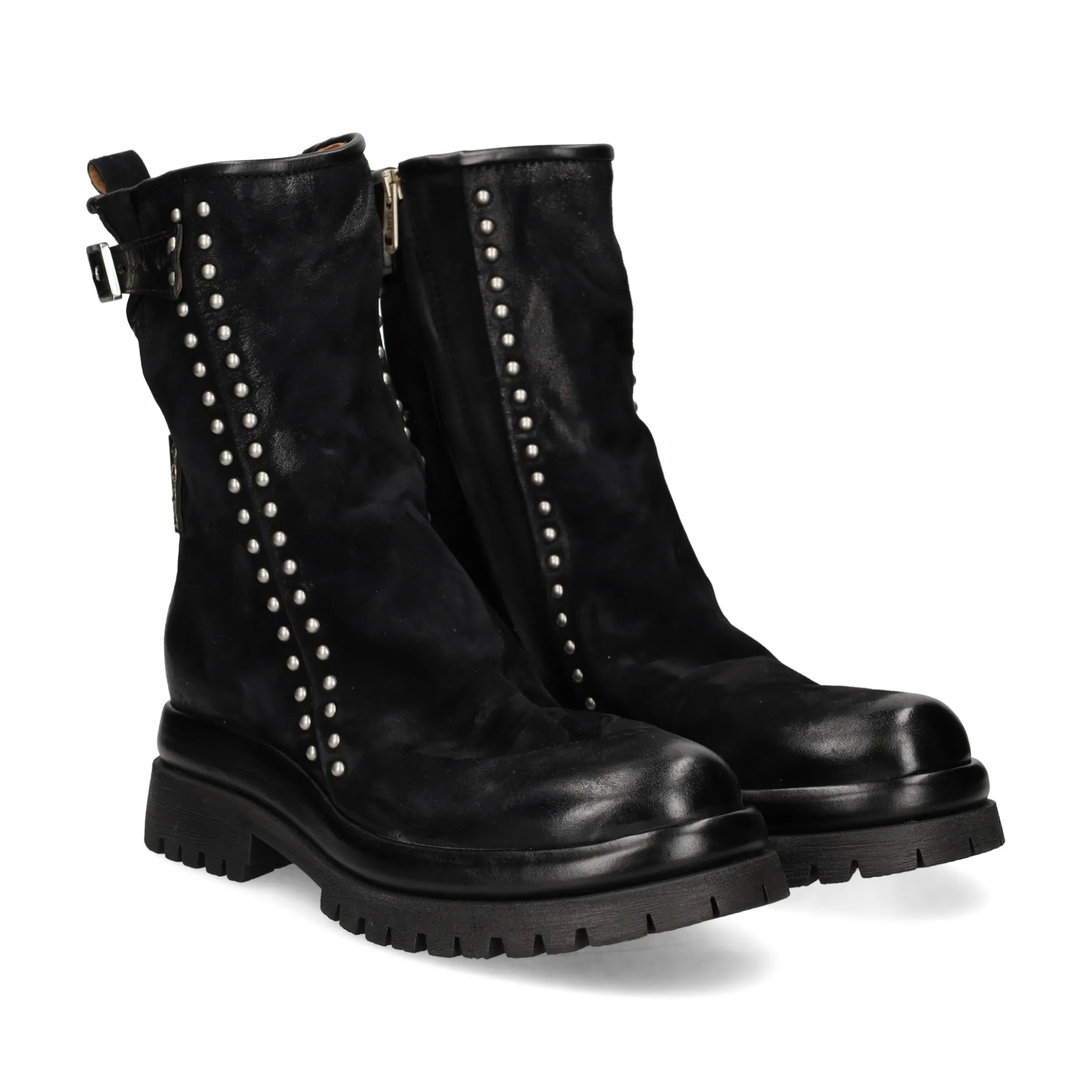 A.S.98 Botines con tacón de Mujer B51218 6002 NEGRO