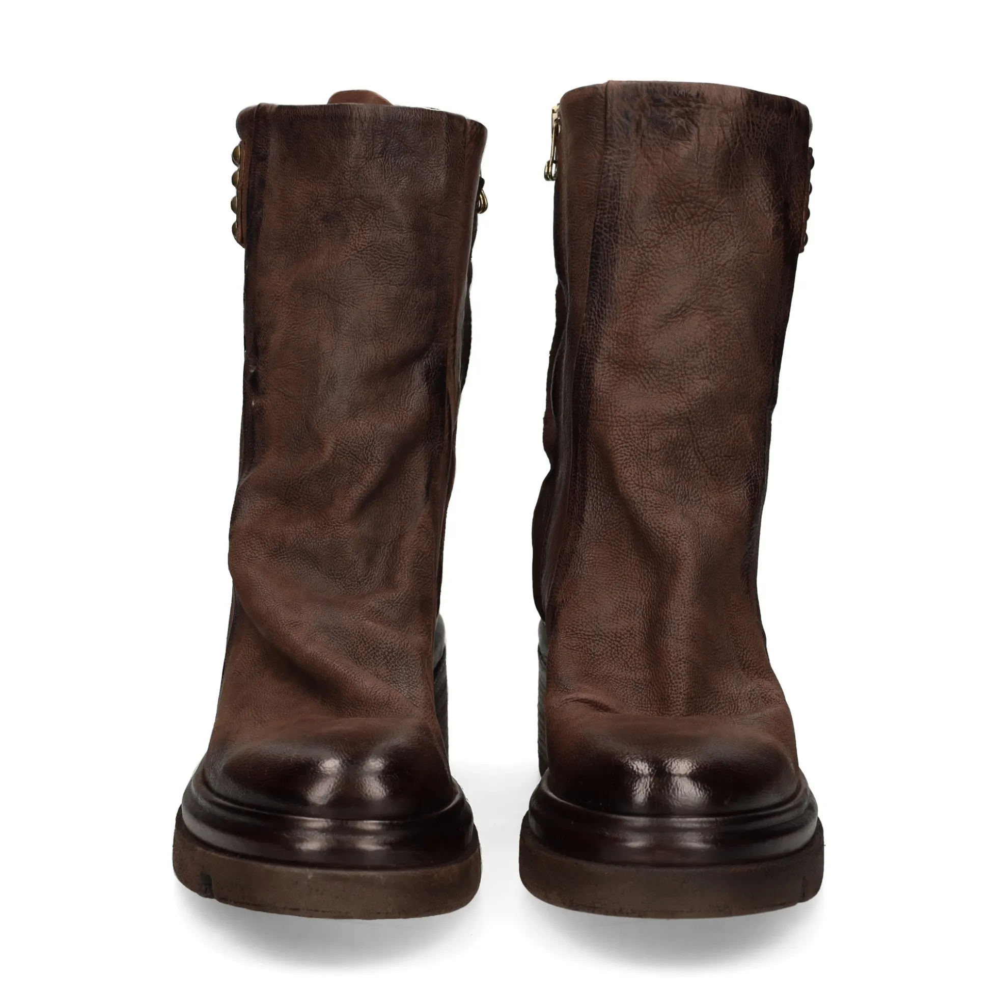 A.S.98 Botines con tacón de Mujer A89227 6144 EBANO