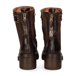 A.S.98 Botines con tacón de Mujer A89227 6144 EBANO