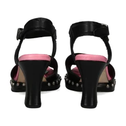 A.S.98 Sandalias con plataforma de Mujer B35001 101 0001 NERO+S