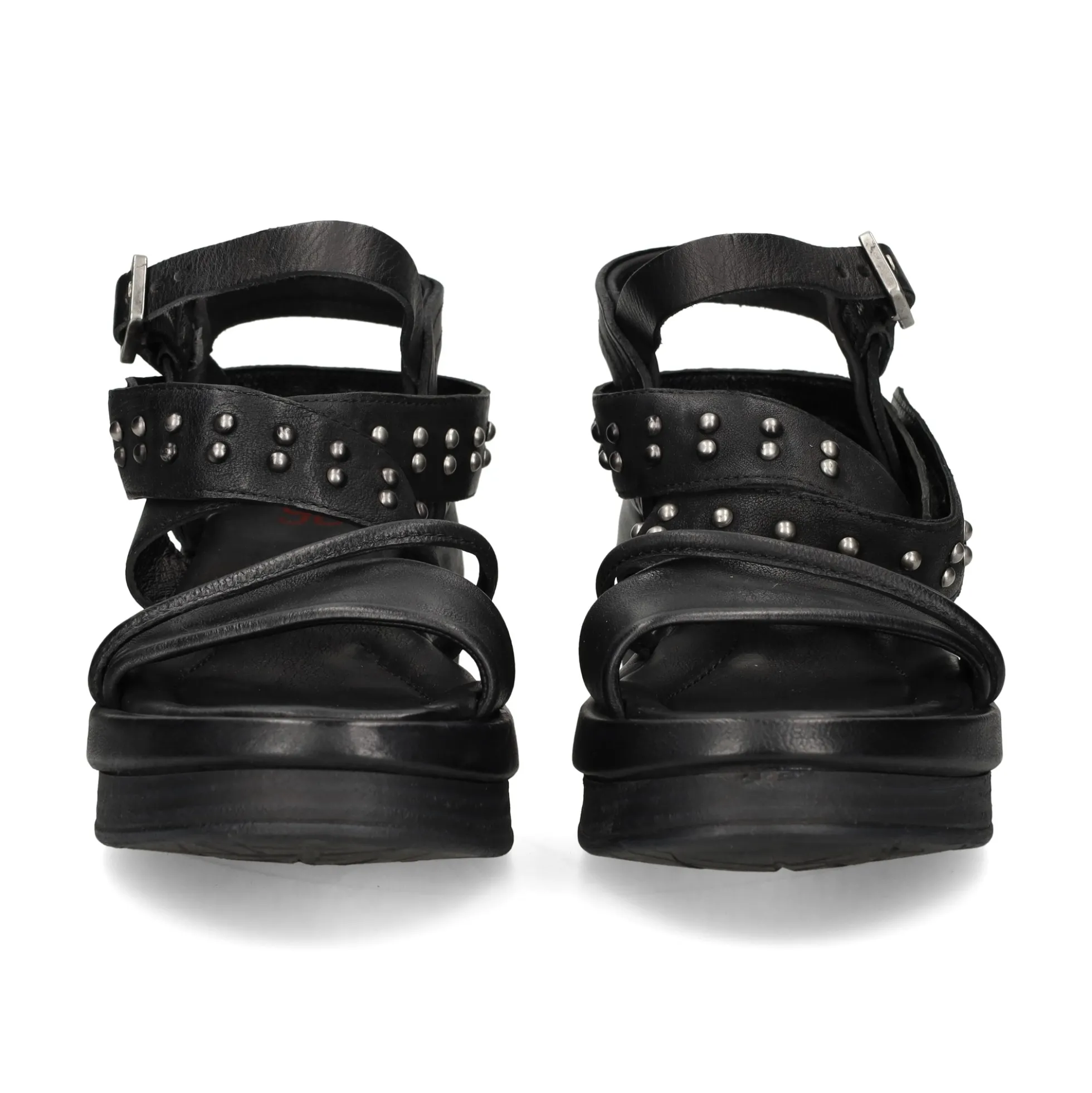 A.S.98 Sandalias con plataforma de Mujer C02001 6002 NEGRO
