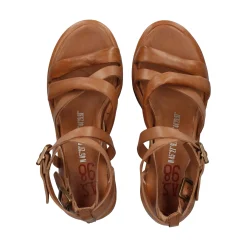 A.S.98 Sandalias con tacón de Mujer B23004 201 6020 CAMEL