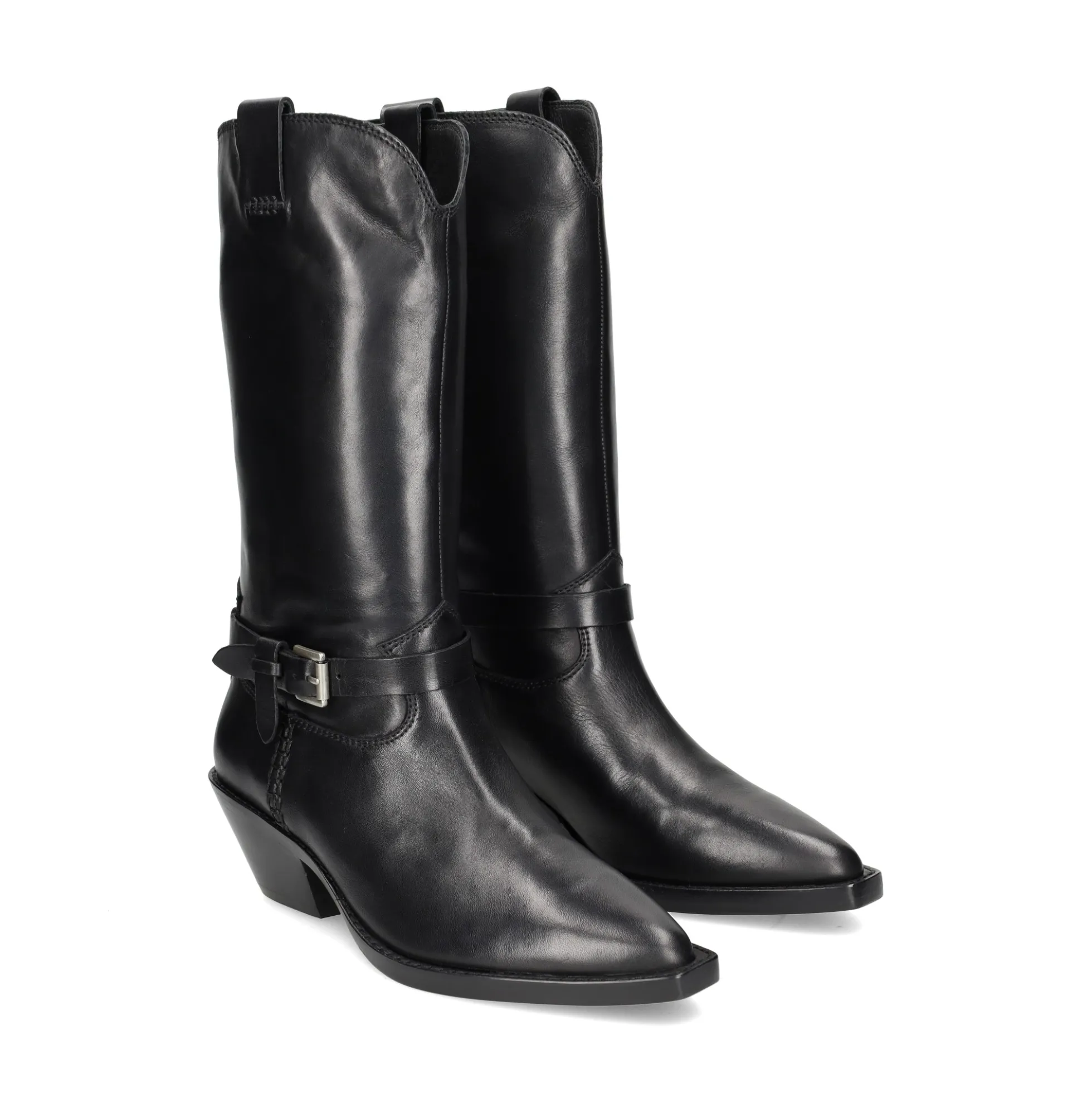 ASH Botas con tacón de Mujer DURAN 03 NEGRO
