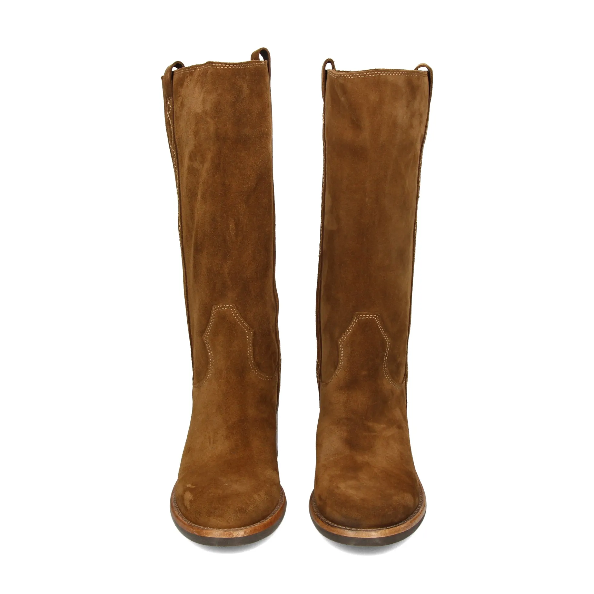 ASH Botas con tacón de Mujer PENELOPE 02 SUEDE ANTILO