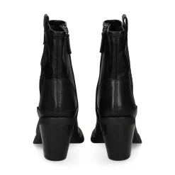 ASH Botines con tacón de Mujer JAGGER 001 NEGRO