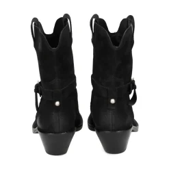 ASH Botines con tacón de Mujer DUSTIN 03 NEGRO