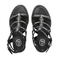 ASH Sandalias con tacón de Mujer KASHMIR01 NEGRO