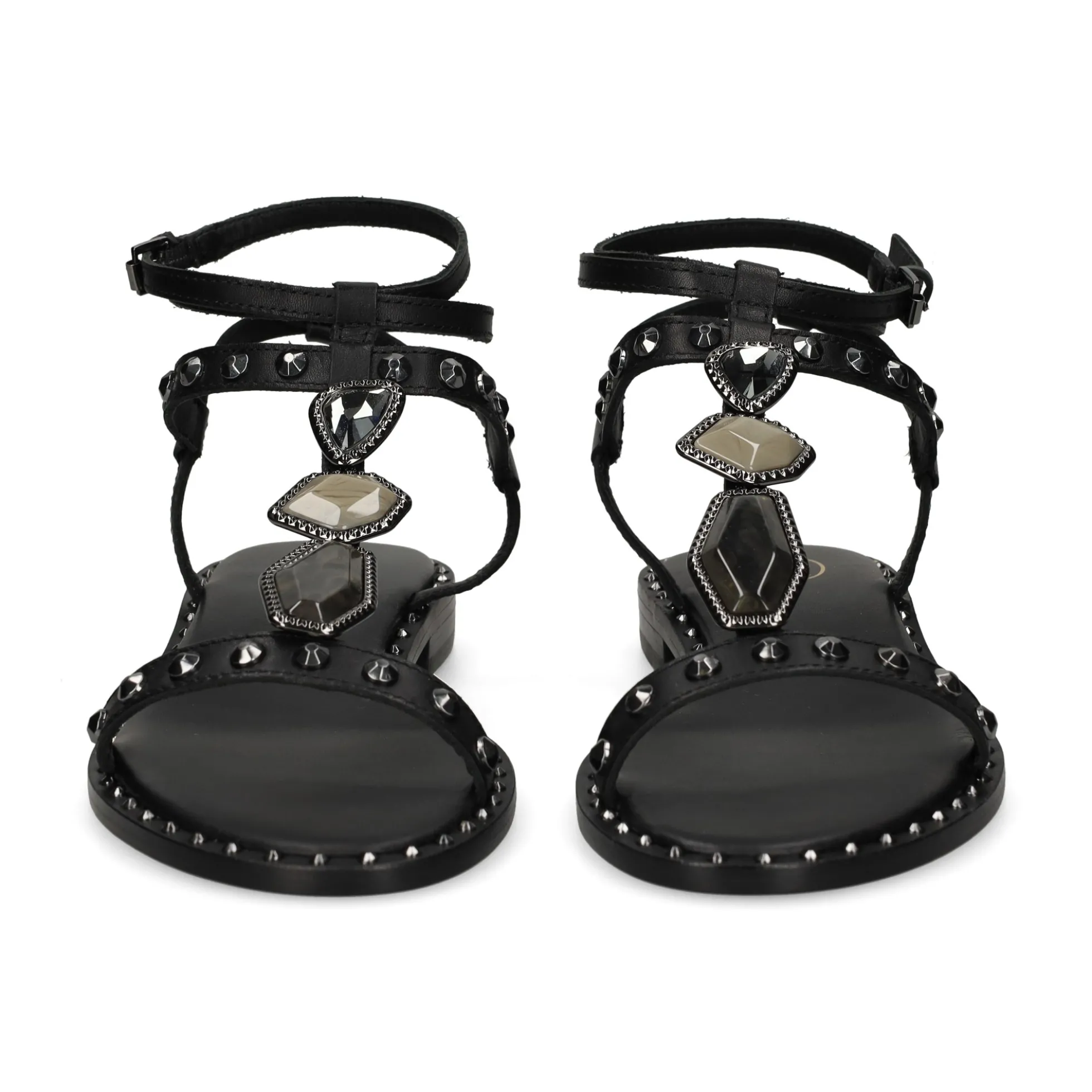 ASH Sandalias planas de Mujer PENNY 004 NEGRO