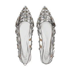 ASH Zapatos planos de Mujer BAZAAR 005 SILVER