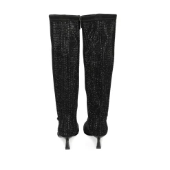 BEFREE Botas con tacón de Mujer MAR-10 NEGRO