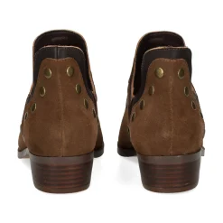 BEFREE Botines planos de Mujer MILAN-01 MARRON