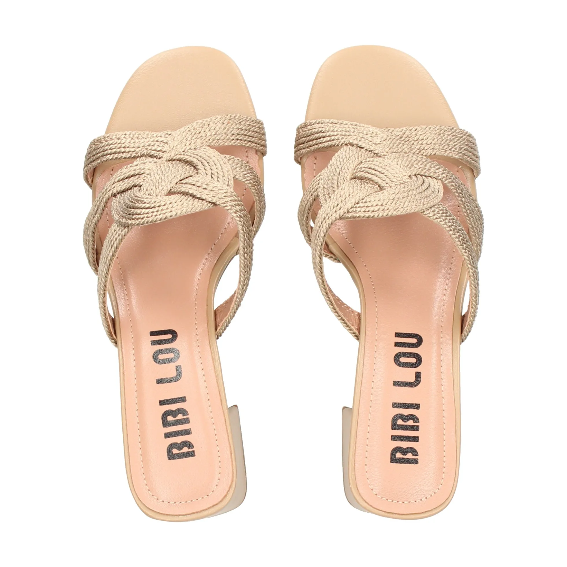 BIBI LOU Sandalias con tacón de Mujer 851Z94HG CAMEL
