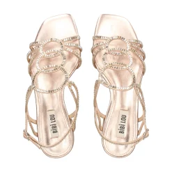 BIBI LOU Sandalias con tacón de Mujer 586Z00VK STONE - COBRE