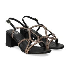 BIBI LOU Sandalias con tacón de Mujer 860Z00HG COBRE