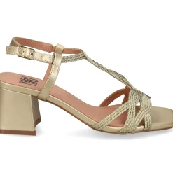 BIBI LOU Sandalias con tacón de Mujer 855Z94HG ORO