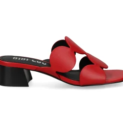 BIBI LOU Sandalias con tacón de Mujer 622Z10VK ROJO