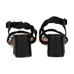 BIBI LOU Sandalias con tacón de Mujer 874Z94HG NEGRO