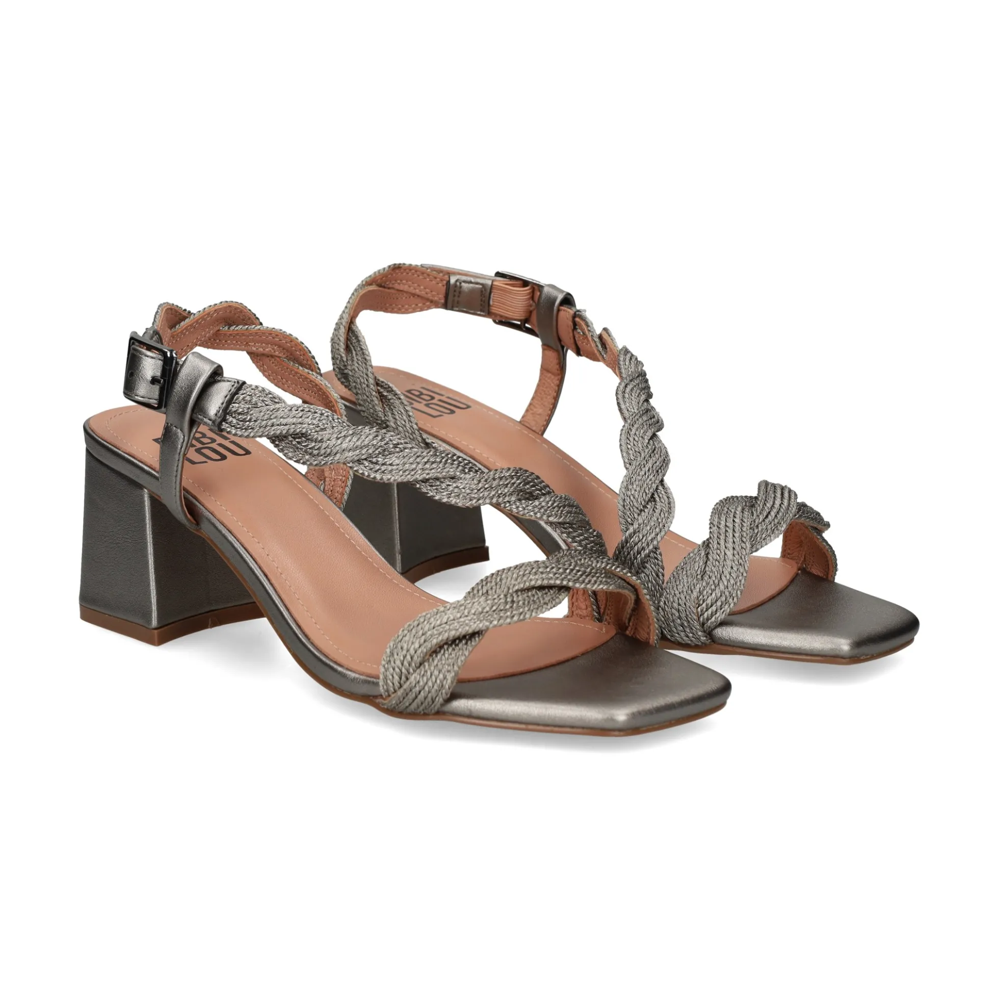 BIBI LOU Sandalias con tacón de Mujer 874Z94HG PLOMO